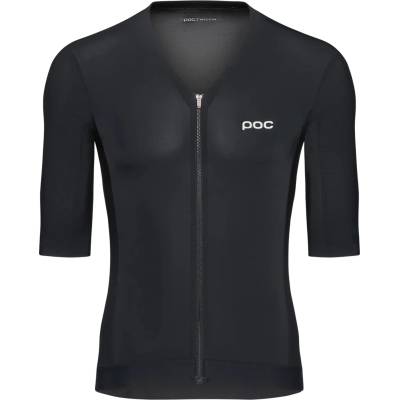 POC Мъжка фланелка с къс ръкав за колоездене POC Raceday S/S Jersey Cycling jersey - Uranium Black (056-4247-0313)