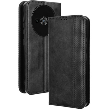 OUKITEL Калъф с протектор за Oukitel C59 Pro - кожен портфейл калъф с ретро текстура и стойка, 4 цвята