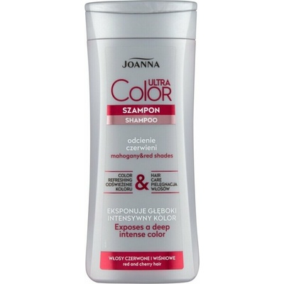 Joanna Ultra Color tónovací šampon pro červené odstíny vlasů 200 ml