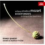 Supraphon Stamic Quartet: Mozart: Divermenti For Strings & Two French Horns - 2CD (065812)