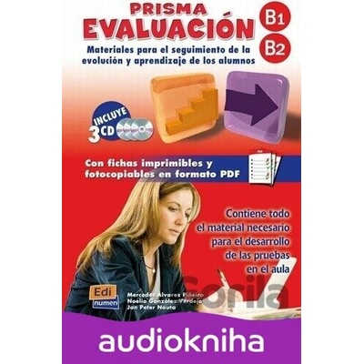 Prisma Evaluación (B1/B2) Audio CDs (2) + 1 CD PDFs - Edinumen