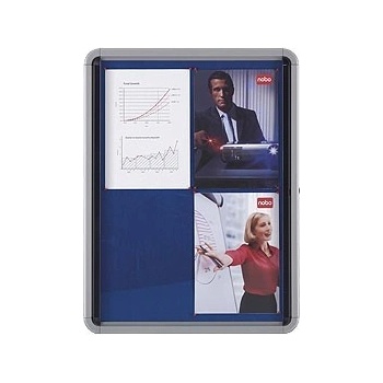 Aveli Vitrína informační šedá 21 x A4