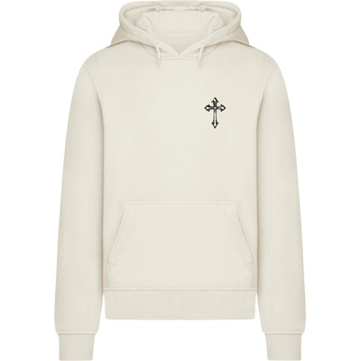 Mister Tee Holy Cross Hoody whitesand XXLUB-MT3969-02903 - Бял, размер M