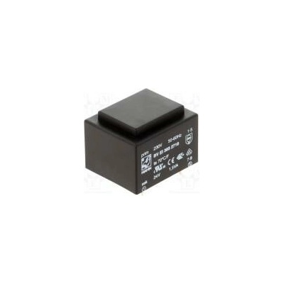 Transformátor zalévaný 1,5VA 230VAC 24V 63mA PCB 81g