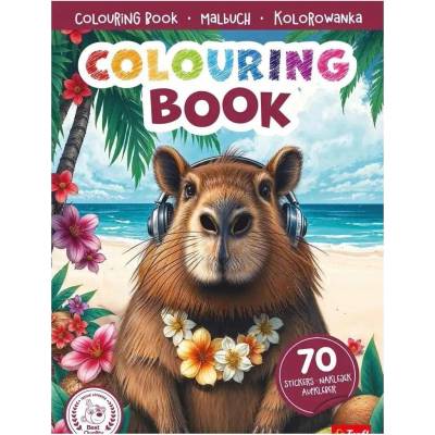 KAPYBARA 2 OMAĽOVÁNKA S NÁLEPKAMI