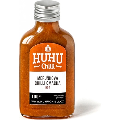 Huhu Chilli Meruňková chilli omáčka Hot 200 ml