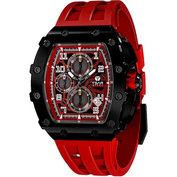 Tsar Bomba Мъжки часовник TSAR BOMBA Red Phantom Limited TB8204QR1 (TB8204QR1)