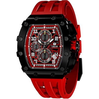 Tsar Bomba Мъжки часовник TSAR BOMBA Red Phantom Limited TB8204QR1 (TB8204QR1)