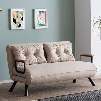 ASG Ruby бежов - диван с функция легло (8684282192800)