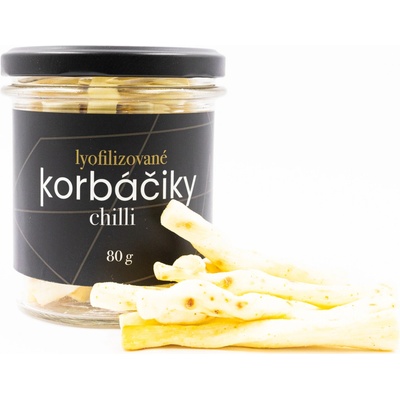 Lyopotraviny Lyofilizované korbáčiky chilli Dárkové balení 80 g