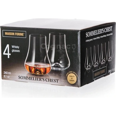 Vetro Sommelier’s Chest whisky 4x 240 ml