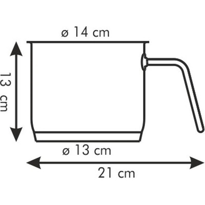 Tescoma nerez indukční HOME PROFI 14 cm 1,8 l – Sleviste.cz