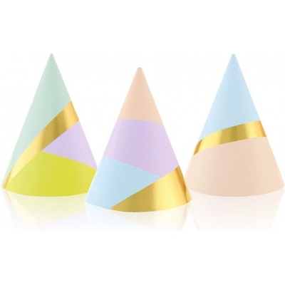 GD čepička Pastel Party 6ks 297506 – Hledejceny.cz