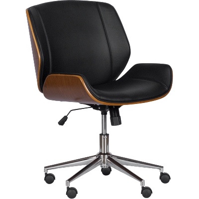 Bittel Работен офис стол КАРМЕН 6405 - орех-черен