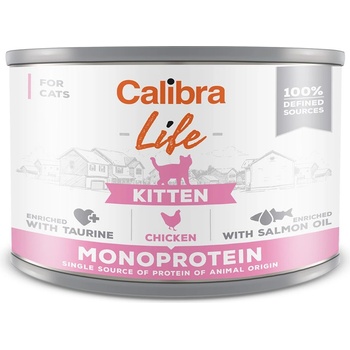 Calibra Cat Life Kitten Chicken 200 г