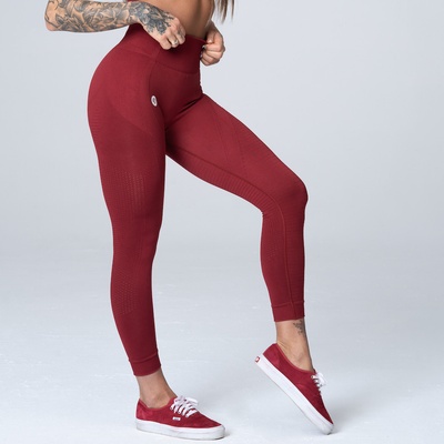 Gym Glamour Bezešvé Bordo