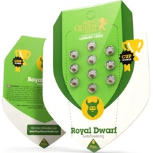 Royal Queen seeds Royal Dwarf Auto semena neobsahují THC 5 ks