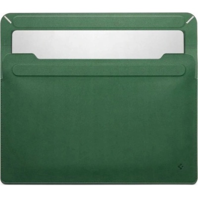 Spigen Valentinus obálka se stojánkem pro MacBook do 16" - zelená AFA06426