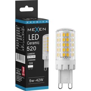 Mexen Aura Димируема LED крушка G9, 5W, Неутрална - 4000K, 520 lm - L122-G9-0540-01 (L122-G9-0540-01)