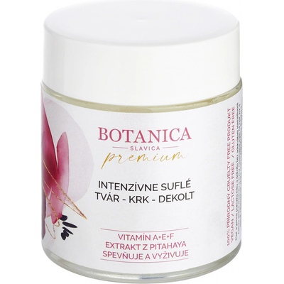 BOTANICA SLAVICA PREMIUM Intenzivní suflé na tvář krk a dekolt s vitamíny A+E+F 120 ml – Zboží Dáma