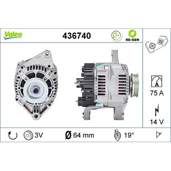 generátor VALEO 436740