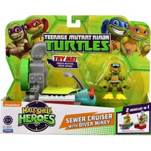 Playmates Toys TNMT Half-shell Heroes Sewer Cruiser