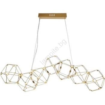 Image 1 of V-TAC Led Пендел led/28w/230v 3000k златист (vt1477)