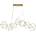 V-TAC Led Пендел led/28w/230v 3000k златист (vt1477)