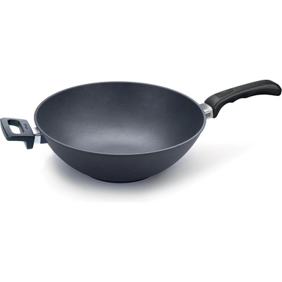 Wok TITANIUM NOWO 32 cm, na indukci, s odnímatelnou rukojetí, titan, WOLL