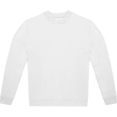 B&C Collection id. 332 crew / Унисекс суитшърт - бял s (01i33200101)