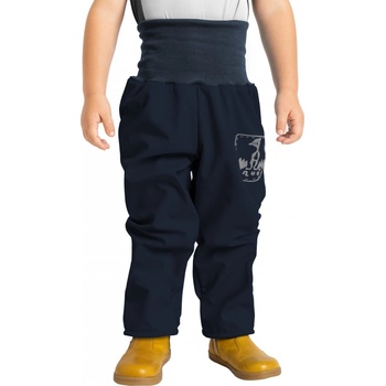 Unuo Batolecí softshellové kalhoty s fleecem Basic Tm. Modročerná