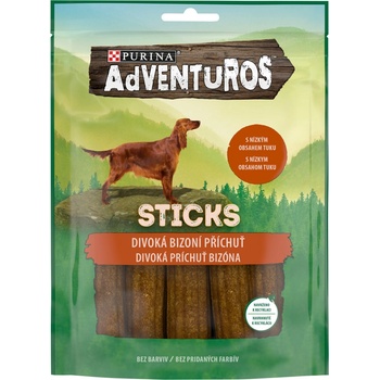 Adventuros tyčinky s bizoní příchutí 120 g