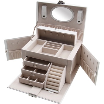 Bezdoteku šperkovnice Lucy bílá