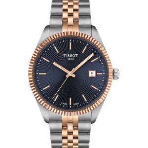 Tissot Мъжки часовник Tissot Ballade 156.410. 22.041. 00, Сребрист / Розово злато (TIS156.410.22.041.00) Часовници