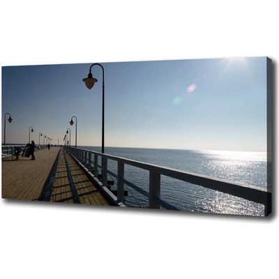 Foto obraz na plátne Mólo Gdyně 100x50 cm