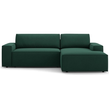 Micadoni Зелен разтегателен ъглов диван (десен ъгъл) Jodie - Micadoni Home (MIC_RCF_78_F1_JODIE2)