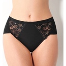 Blancheporte nohavičky midi Chic 3 + 1 zdarma * čierna