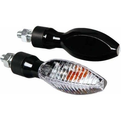 Lampa Blinkry na moto KINESIS black, 12V 10W žárovkové černé blinrky na motroku | Zboží Auto