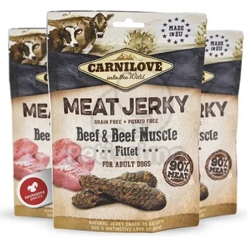 Image 1 of CARNILOVE Jerky Snack филе от говеждо 100 г