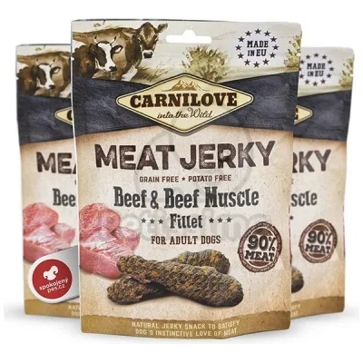 CARNILOVE Jerky Snack филе от говеждо 100 г