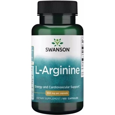 Swanson L-Arginin 500 mg 100 kapsúl