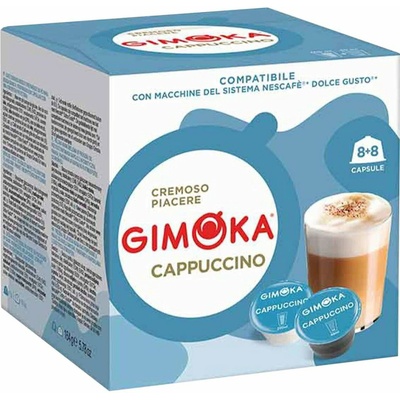 Gimoka kapsule dolce gusto cappuccino 166 ks