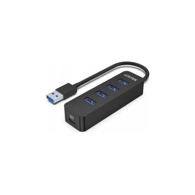 Unitek USB-A Hub, 4 USB 3.0 ports, active, 10 W