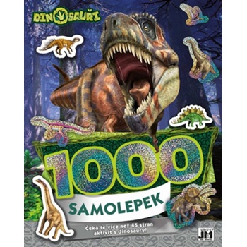 Jiri Models 1000 samolepek Dinosauři