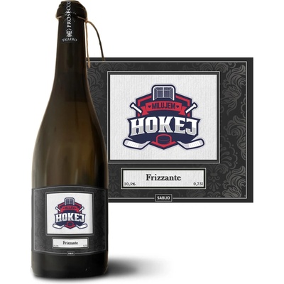 Sablio Miluju hokej Prosecco biele suché šumivé víno 10,5 % 0,75 l (holá fľaša)