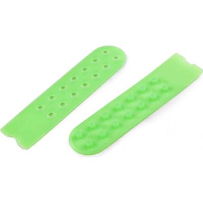 Zapínání / zkracovač na kšiltovky šíře 20 mm - zelená neon (5 pár)