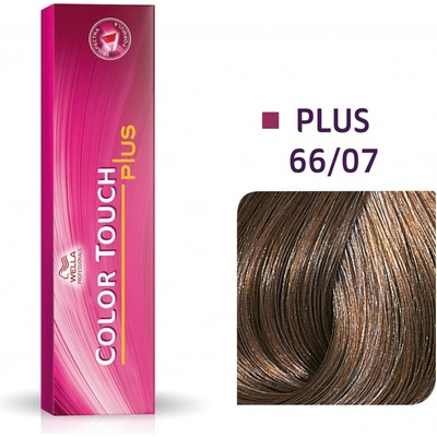 Wella Professionals Color Touch Plus barva 66/07 Intense Dark Blonde/Natural Brown 60 ml