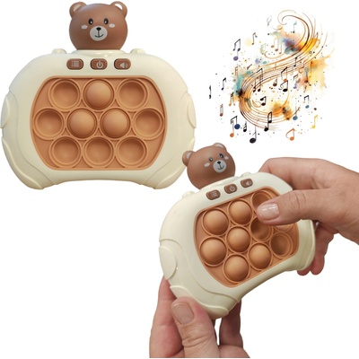Lebula Pop it medvídek svítí