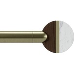 Umbra HK Limited Umbra Телескопичен корниз lolly - цвят месинг мат - размер - 183-366 см (umbra-1016156-911)