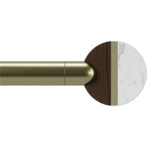 Umbra HK Limited Umbra Телескопичен корниз lolly - цвят месинг мат - размер - 183-366 см (umbra-1016156-911)